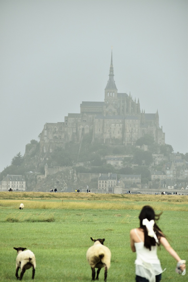 Mont-Saint-Michel · Brume matinale