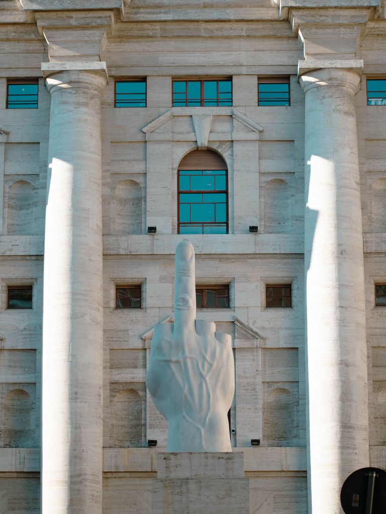 Italie · Sculpture irrévérencieuse