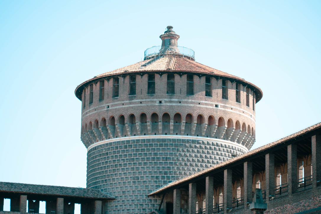 Italie · Tour de château