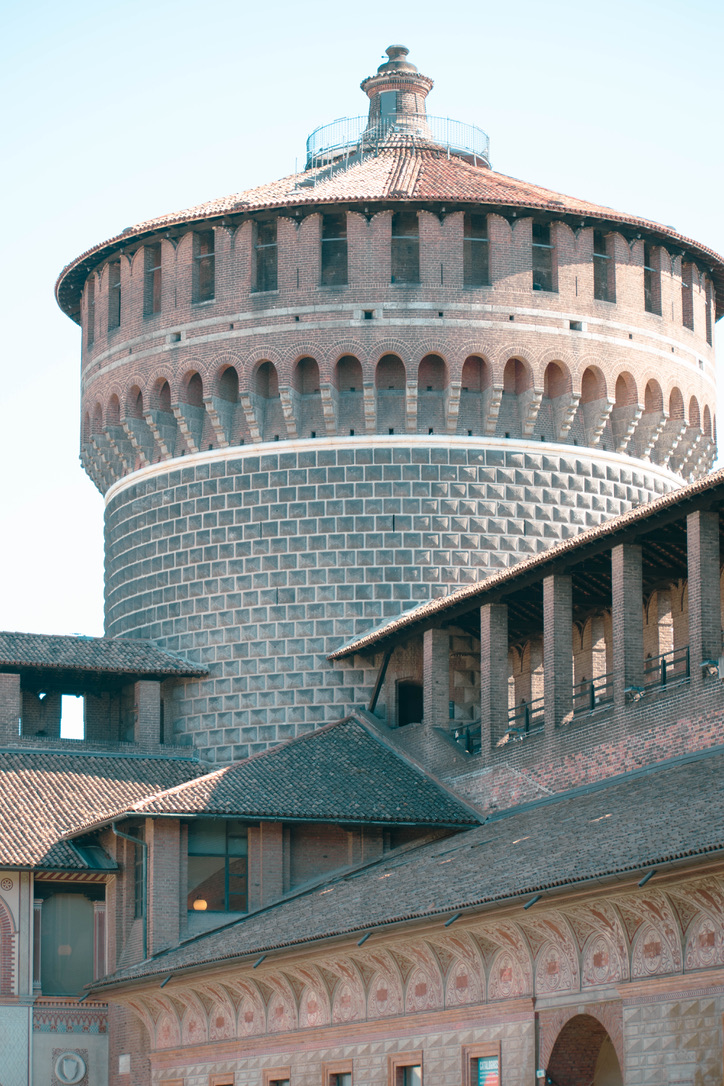 Milan · Tour du Castello Sforzesco