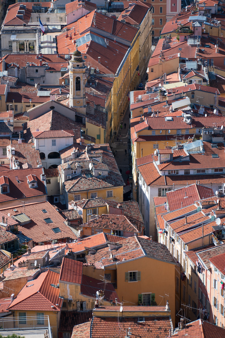 Nice · Toits de la vieille ville