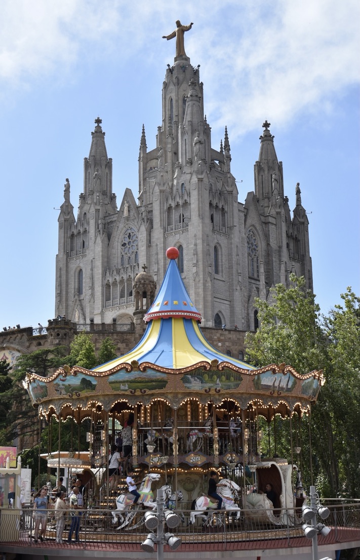 Barcelone · Manège du Tibidabo